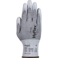 Gants r&eacute;sistants aux coupures 11-755  Hyflex, Taille 6, Calibre 18, Rev&ecirc;tement Polyur&eacute;thane, Enveloppe en Polyester/PEHP/Tungst&egrave;ne/Spandex, ASTM ANSI niveau A5/EN 388 niveau E O-Max