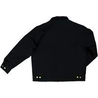 Veste de travail en toile lourde, Hommes, Petit, Noir O-Max
