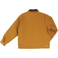 Veste de travail en toile lourde, Hommes, Moyen (grande taille), Brun O-Max