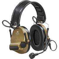 Casque VI NIB avec rail arc Peltor ComTac, Style Bandeau, 23 dB O-Max