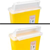 Contenant pour objets pointus et tranchants, Capacit&eacute; de 4,6 L O-Max