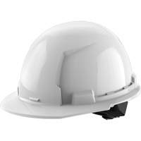 Front Brim Hardhat, Meets CSA Type 1, Ratchet Suspension, Non-Vented O-Max