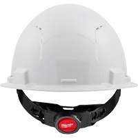 Front Brim Hardhat, Meets CSA Type 1, Ratchet Suspension, Vented O-Max