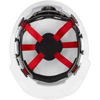 Front Brim Hardhat, Meets CSA Type 1, Ratchet Suspension, Vented O-Max