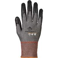 Coated Gloves, Size 5, 21 Gauge, Nitrile Coated, TenActiv Shell, ASTM ANSI Level A9 O-Max