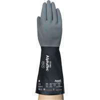 AlphaTec&reg; Chemical-Resistant Gloves, Size 7, 13" L, Neoprene/Nitrile, Nylon Inner Lining, 17-mil O-Max