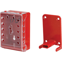 Boîte de verrouillage ultra compacte, Rouge SGZ621 | O-Max