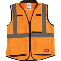 Veste de s&eacute;curit&eacute; haute performance, Orange haute visibilit&eacute;, 4T-Grand/5T-Grand O-Max