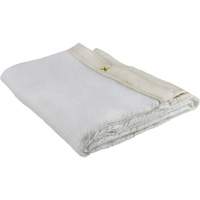 Uncoated Fiberglass Blanket, 6' W x 6' L, Rated Up To 1000 °F O-Max