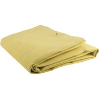 Acrylic Coated Fiberglass Blanket, 6' W x 6' L, Rated Up To 300 °F O-Max