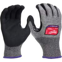 Gants enduits par trempage &agrave; dext&eacute;rit&eacute; &eacute;lev&eacute;e, Taille Petit, Calibre 18, Rev&ecirc;tement Nitrile, Enveloppe en Nylon/Poly&eacute;thyl&egrave;ne/Tungst&egrave;ne, ASTM ANSI niveau A7/EN 388 niveau 4 O-Max