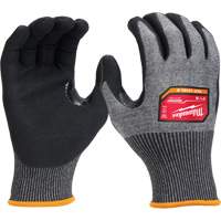 Gants enduits par trempage &agrave; dext&eacute;rit&eacute; &eacute;lev&eacute;e, Taille Petit, Calibre 18, Rev&ecirc;tement Nitrile, Enveloppe en Nylon/Poly&eacute;thyl&egrave;ne/Tungst&egrave;ne, ASTM ANSI niveau A8/EN 388 niveau F O-Max