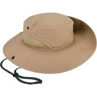 Chapeau l&eacute;ger de forestier Chill-Its 8936 avec panneau en maille, Khaki O-Max