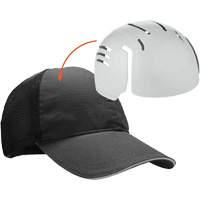 Skullerz 8946 Standard Baseball Cap with Bump Cap Insert, Black SHB490 | O-Max