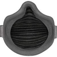 AirWave M Series Black Disposable Masks with SmartStrap&reg; & Full Foam Flange, N95, NIOSH Certified, Medium/Large O-Max