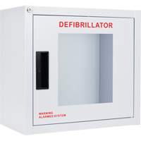 Grande armoire standard pour DEA avec alarme, Zoll AED Plus<sup>MD</sup>/Zoll AED 3<sup>MC</sup>/Cardio-Science/Physio-Control Pour, Non médical SHC001 | O-Max