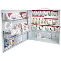 Petite armoire pour premiers soins SmartCompliance<sup>MD</sup>, Boîte en métal SHC022 | O-Max