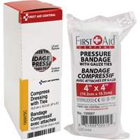 Recharge de bandages compressifs avec attaches SmartCompliance, 4" lo x 4" la O-Max