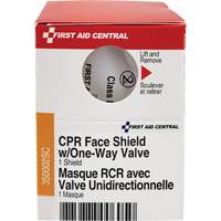 Recharge de visi&egrave;re RCR avec soupape unidirectionnelle SmartCompliance, Masque &agrave; usage unique, Classe 2 O-Max