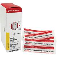 SmartCompliance&reg; Refill Adhesive Bandages, Rectangular/Square, 3", Fabric, Non-Sterile O-Max