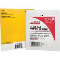 Recharge de gaze SmartCompliance, Tampon, 4" lo x 4" la, St&eacute;rile, Dispositif m&eacute;dical Classe 1 O-Max