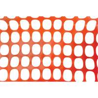 Cl&ocirc;ture de s&eacute;curit&eacute; robuste, 100' lo x 4' la, Orange O-Max