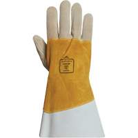 Gants de soudage &agrave; l'arc TIG Endura, Cuir fleur de vache, Taille Petit/7 O-Max