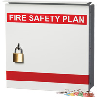Boîte pour plan de sécurité en cas d'incendie SHC408 | O-Max
