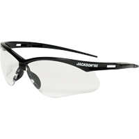 Safety Glasses, Clear Lens, Anti-Scratch, ANSI Z87+/Meets/Exceeds CSA Z94.3 O-Max
