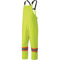5609 Combinaison de pluie imperm&eacute;able 210D, Polyester/PVC, T-petit, Jaune lime haute visibilit&eacute; O-Max