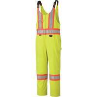 6616 Salopettes, Poly-coton, 36, Jaune lime haute visibilit&eacute; O-Max