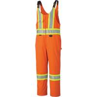 6617Z Combinaisons de s&eacute;curit&eacute; avec fermetures &agrave; glissi&egrave;re aux jambes, Poly-coton, 36, Orange haute visibilit&eacute; O-Max
