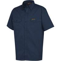 Chemise de travail à manches courtes, Hommes, T-Grand, Bleu marine SHD826 | O-Max