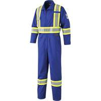 7704 Combinaison &agrave; haute visibilit&eacute; FR-Tech, Taille 42, Bleu royal, 10 cal/cm²/9,7 cal/cm² O-Max