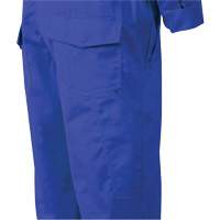 7706T Combinaison ignifuge FR-Tech avec fermetures &agrave; glissi&egrave;re aux jambes, Taille 40 (grand taille), Bleu royal, 9,7 cal/cm² O-Max