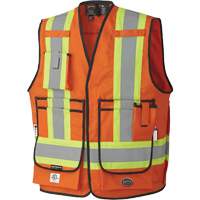7732 Veste d'arpenteur ignifuge et r&eacute;sistant aux arcs &eacute;lectriques FR-Tech, Petit, Orange haute visibilit&eacute;, 9,7 cal/cm² O-Max