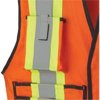 7732 Veste d'arpenteur ignifuge et r&eacute;sistant aux arcs &eacute;lectriques FR-Tech, Petit, Orange haute visibilit&eacute;, 9,7 cal/cm² O-Max