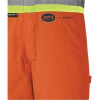 5534A Combinaison de s&eacute;curit&eacute; matelass&eacute;e ignifuge, Petit, Orange O-Max