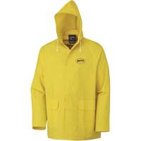 577J Veste imperm&eacute;able, Polyester/PVC, Petit, Jaune O-Max