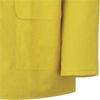 577J Veste imperm&eacute;able, Polyester/PVC, Petit, Jaune O-Max