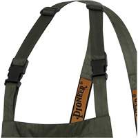 D8120P Salopette ind&eacute;chirable Nailhead pour planteur d'arbres, T-petit, Polyester/PVC, Vert O-Max