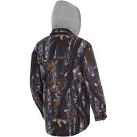 415CM Quilted Hooded Shirt, Men's, X-Small, Multi-Colour O-Max