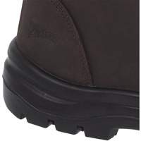 1028 Bottes de travail 8" marron, Cuir, Embout Acier, Taille 10 O-Max