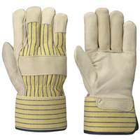 536 Fitter's Gloves, One Size, Grain Cowhide Palm O-Max