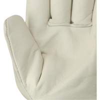 537FLRF Insulated Fitter's Gloves, One Size, Grain Cowhide Palm, Boa Inner Lining O-Max