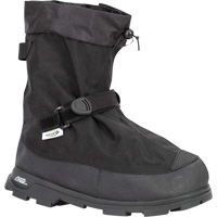Couvre-chaussure &agrave; crampons avec talonni&egrave;re Voyager Glacier Trek, Nylon/Polyur&eacute;thane, Boucle, Convient &agrave; Hommes 5 - 6,5/Femmes 6 - 8 O-Max