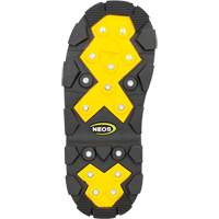 Couvre-chaussure &agrave; crampons avec talonni&egrave;re Voyager Glacier Trek, Nylon/Polyur&eacute;thane, Boucle, Convient &agrave; Hommes 5 - 6,5/Femmes 6 - 8 O-Max