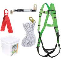 Grommeted Fall Protection Kit, Roofer's Kit SHE933 | O-Max