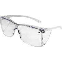 Lunettes de s&eacute;curit&eacute; OTG Guest-Gard, Lentille Transparent, ANSI Z87+/R&eacute;pond ou surpasse la norme CSA Z94.3 O-Max