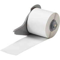 All-Weather Permanent Adhesive Label Tape, Vinyl, White, 2" Width O-Max